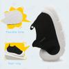AILYLAKP Toddler Baby Girls Boys Shoes Toddler Walking Sneakers Kids Barefoot Slip on Tennis Infant Shoes Lightweight Breathable for First Babies Black view 4