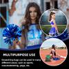 6 Pcs Cheer Drawstring Backpack Cheerleading Drawstring Bag Cheer Accessories Gifts for Cheerleaders (Green) view 3