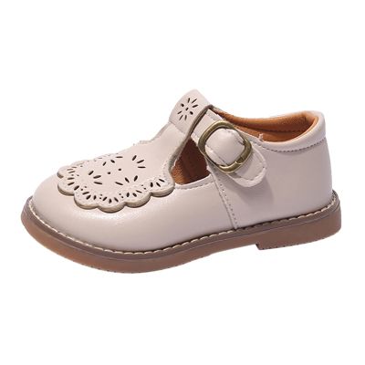Mary Jane School Shoes for Girls Toddler Dress Shoes for Party Wedding Little Girls School Oxford Flats Shoes for Girls (White, 8 Infant)