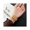 WUURAA Stainless Watchbands Fit for Hua wei watch gt4 41 Band Bracelet for GT3 42mm Woman Watchban(NO.2 black,18mm) view 2
