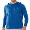 NORTHYARD Men's UPF 50+ Hoodie Shirts Long Sleeve Sun Protection Fishing Swim Beach UV SPF Rash Guard Quick Dry Lightweight RoyalBlue 2XL view 1