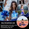 6 Pcs Cheer Drawstring Backpack Cheerleading Drawstring Bag Cheer Accessories Gifts for Cheerleaders (Purple) view 3