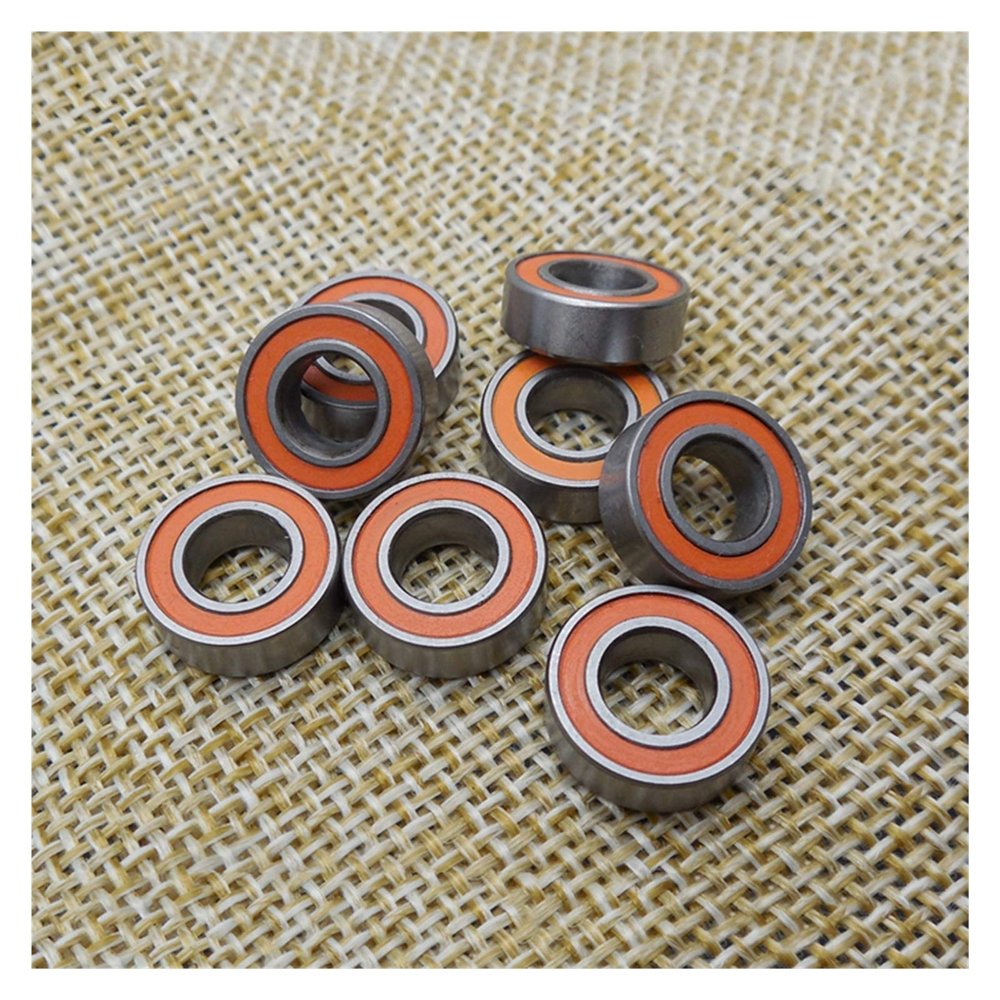 8pcs SMR148 2RS Hybrid Ceramic Ball Bearing 440 Stainless Steel ABEC-7 Fishing Gear Reel Bearing 8x14x4mm Accessories