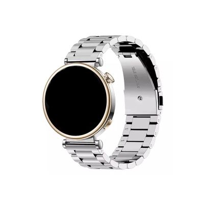 WUURAA Stainless Watchbands Fit for Hua wei watch gt4 41 Band Bracelet for GT3 42mm Woman Watchban(NO.2 silver,GT2 42MM)
