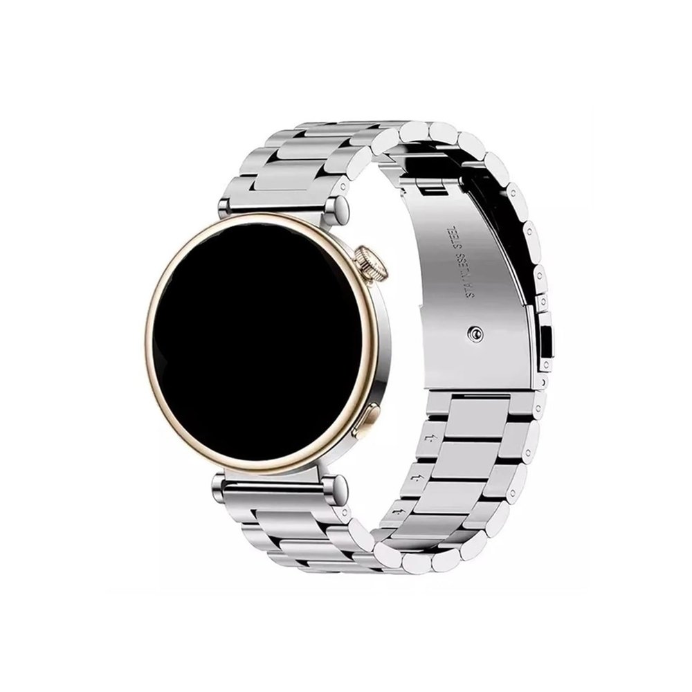 WUURAA Stainless Watchbands Fit for Hua wei watch gt4 41 Band Bracelet for GT3 42mm Woman Watchban(NO.2 silver,GT2 42MM)