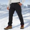 Pioneer Camp Men's Snow Ski Pants Waterproof Fleece Lined Outdoor Softshell Insulated Cargo Hiking Winter Pants Snowboard view 3