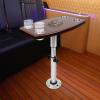 DYRABREST Boat Table Leg Set, RV Boat Marine Caravan Table, 22-28'' Adjustable Height Pontoon Boat Pedestal Table, Extra-Large Removable Table - with 4 Recessed Cup Holders for Caravan RV Marine Boat view 3