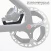 HERCHR Disc Brake Caliper Mount Adapter, Aluminum Bicycle Disc Brake Mounting Bracket BPM for Front 160mm Rotor (1 x BicycleAdapter + 2 x Screws + 2 x Spacers) view 4