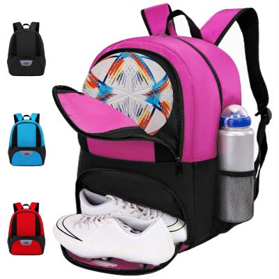 Hsmihair Soccer Bag,Youth Soccer Backpack, Football Volleyball Basketball Backpack fo,Sport Equipment Bags with Shoe compartment