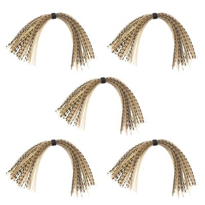 5 Bundles Silicone Skirts Sets Fishing Legs Lures Fly Tying Materials Fishing Baits Skirts