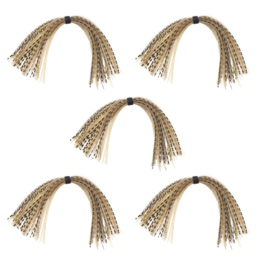 5 Bundles Silicone Skirts Sets Fishing Legs Lures Fly Tying Materials Fishing Baits Skirts