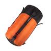 Ultra-light Compression Stuff Sack, 70D Nylon Sleeping Bag Stuff Sack 1L/5L/7L/17L/25L Compression Bag Space Saving Gear for Camping Hiking Backpacking (Orange 9~18L) view 4