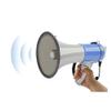 UUNVTOSU Megaphones 50W Outdoor Handheld Megaphone Speaker Booth High Power Recordable Loudspeaker Tweeter Horn Tour Guide Speakers Loud Volume Great for Outdoor Announcements Amplifiers(Black No Batt view 3