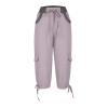 Women's Summer Cargo Pants with Pockets Women's Cargo Capris Trousers Pockets Women's Hiking Cargo Pants Outdoor Camping Capris Pockets Drawstring Low Waisted Hiking Jogger Pants view 4