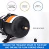 Abizarch Accumulator Tank with Internal Bladder Pressurized Water Pump Flow Control Water Pressure Booster Pump Pressure Storage Vessel Hold Water 125 psi 23.5 oz for Boat Marine RV Caravan(125 psi) view 2