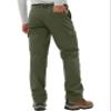 Pioneer Camp Men's Snow Ski Pants Waterproof Fleece Lined Outdoor Softshell Insulated Cargo Hiking Winter Pants Snowboard view 4