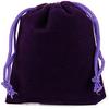 10pcs 3.9*5.9 in Velvet Drawstring Bags Gift Bags Purple,Jewelry Candy Present Soft Velvet Pouches Party Favors Wrapping Sacks Reusable Storage Bags for Birthday,Wedding,Christmas,DIY Craft view 1