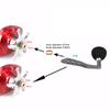 ABCISI Single Fishing Reel Handle Knob: 3 Pack Fishing Reel Handle Replacement, Power Handle EVA Knob Fishing Reel Replacement Parts for Baitcasting Drum Raft Reel Repair (Silver, Set 1) view 4