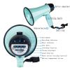 UUNVTOSU Handheld Megaphone Portable Megaphone Speaker Bullhorn Referee Megaphones Bullhorn Adjustable Volume Control for Any Outdoor Sports Amplifiers(A) view 3