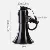 UUNVTOSU Megaphone Portable USB Megaphone Speaker Siren 50W High Treble Horn Megaphone Adjustable Volume Loudspeaker Multifunction Bullhorn Amplifiers view 3