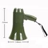 UUNVTOSU Megaphones Portable Megaphone Speaker 15W Handheld Megaphone Adjustable Vol Control Referee Bullhorn Built-in Siren for Any Outdoor Sports Handheld Microphone Amplifiers view 2