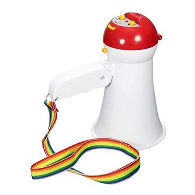 UUNVTOSU Megaphones 5W Handheld Megaphone Amplifier Loud Speaker Bullhorn Loudspeaker Record Play for Tourist Guider Teacher Training Speech Great for Outdoor Announcements Amplifiers