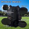 VIPOKO 1/2pcs Soccer Ball Bag,Adjustable Shoulder Strap Extra Large and 1pcs Drawstring Mesh Ball Bag,Heavy Duty Soccer Ball Bags for Coaches,Mesh Equipment Bag for Basketball,Football, Volleyball view 3