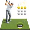 Bltend Golf Mat 31mm Thickened: 5x4ft Heavy-Duty Golf Hitting Mats Practice Indoor, Elite Dense Artificial Turf Matt Training Aid for Backyard/Garage/Driving Range/Simulators, Ideal Gifts for Men view 1