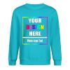 GSORIOP Custom Crewneck Sweatshirt for Women&Men Customize Your Design Picture Text DIY Gifts, 4XL-SkyBlue view 1