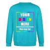 GSORIOP Custom Crewneck Sweatshirt for Women&Men Customize Your Design Picture Text DIY Gifts, 4XL-SkyBlue view 2