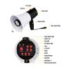 UUNVTOSU Megaphones Handheld 30W Recordable Loudspeaker Tweeter for Teaching Speech Tourist Guide Tool Speakers Megaphone with LED Lights Great for Outdoor Announcements Amplifiers view 3