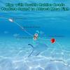25pcs Fishing Attractor Bells Bead rattles, Portable Catfish Rattles, Fishing Double Rattle for Luring Fish-(SCYORK) (Orange) view 4