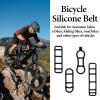 40 Pcs Bicycle Light Silicone Straps Bike Silicone Mount Band Rubber Straps Bike Light Mount Bike Flashlight Mount for Cell Phones Speaker Lights Holder Bicycle Handlebar Bicycle Light Sets(Multisize) view 3