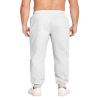 PINSPARK Men's Sweatpants with Zipper Pockets Sweat Pants for Mens Fleece Joggers Pants Baggy Thick Lounge Joggers for Men Light Grey view 2