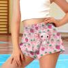 Tongluoye Cute Axolotl Girls Shorts Size 14 16 Strawberry Summer Shorts for Teen Girls Comfy Flowy Shorts with Pockets High Waisted Running Short Pants Casual Wide Leg Sweat Shorts Activewear view 3