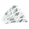 PATIKIL Shield Cut Vanes, 20 Pack 4 Inch Archery Arrow Fletch Turkey Feather Fletch Right Wing Fletching for DIY Target Shooting, White view 1
