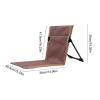Canoe Chair - Lightweight Beach Floor Chair, Folding Beach Chair | Outdoor Folding Beach Chairs, Camping Chair Camping Cushion with Back Support for Camping Fishing Barbecues Hiking Beach view 3
