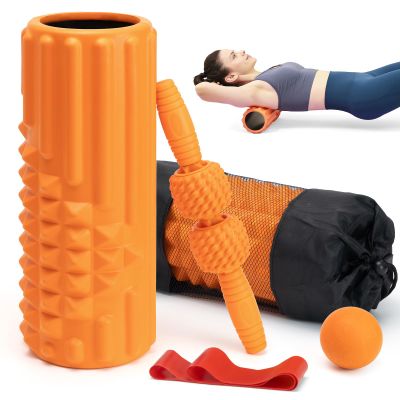 Zmarthumb 5 in 1 Foam Roller Set, High Density Patented Exercise Roller