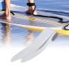 kowaku Stand Paddle Board Rail Tape, Paddle Board Tape TPU Removal 75'' Premium DIY Customizable, Surfboard Edge Protection Tape, Clear view 2