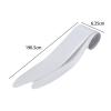 kowaku Stand Paddle Board Rail Tape, Paddle Board Tape TPU Removal 75'' Premium DIY Customizable, Surfboard Edge Protection Tape, Clear view 3
