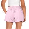 SCRAWLGOD Milk Cow Girls Shorts Size 10-12 Strawberry Kids School Casual Flowy Running Shorts for Girls Butterfly 2 in 1 Short Skirts High Waist Athletic Shorts Double Layer 2 in 1 Biker Skirts view 2