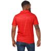 FOCO Chicago Bulls NBA Mens Striped Polyester Polo - L view 2