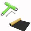 Zeato Multi-Function Skatboard T Tool and Grip Tape Sandpaper Sheet view 1