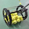 Tennis Balls Pickup, Tennis Ball Portable Collector, Automatic Tennis Picker, 80 Large Capacity, Dual Use for Picking Up/loading Balls, with Handle for Storage, for Gym Schools, Coaches, Clubs view 4