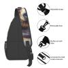 Sling Bag for Women Men Cross Chest Bag Grizzly bear Sling Backpack Crossbody Shoulder Bag Fanny Pack Daypack view 4