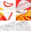 NineFit Basics Custom Venezuela Soccer Jersey with Name Number Logo, Athletic Shirts for Men Women Youth Kids, White Shorts Soccer Shirt Set view 3
