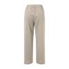 Linen Pants for Women Plus Size Summer Flowy Wide Leg Palazzo Pants Summer High Waisted Beach Trousers with Pockets view 4