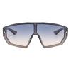 willochra One Piece Luxury Designer Sunglasses Men Black Yellow Fashion Oversized Sun Glasses Woman Unisex Shield Eyewear F25 (gray) view 1