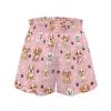SCRAWLGOD Cute Dog Girls Shorts Size 1T Paw Girls Flowy Shorts with Spandex Liner High Waist 2 in 1 Athletic Running Shorts with Pockets Kids Butterfly Shorts Summer Sports Training Clothing view 4