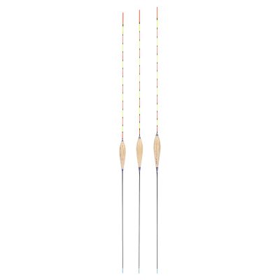 TANIQIACA High Sensitivity Balsa Wood Fishing Floats 3pcs Set, Ideal for Freshwater Fishing Enthusiasts